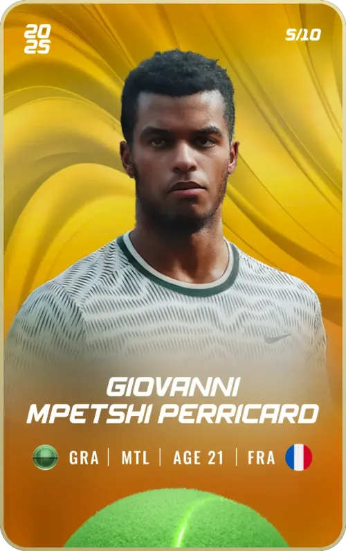 Giovanni Mpetshi Perricard - Gold - Mental #183957