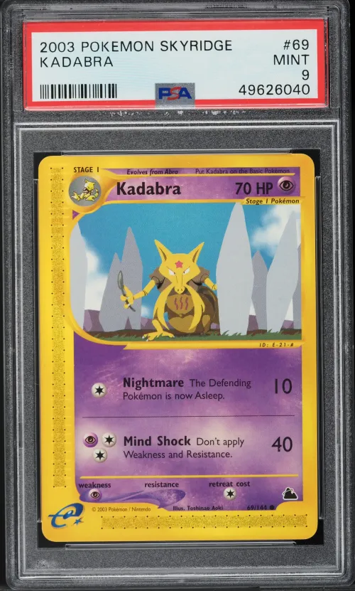 2003 #69 SKYRIDGE KADABRA PSA 9