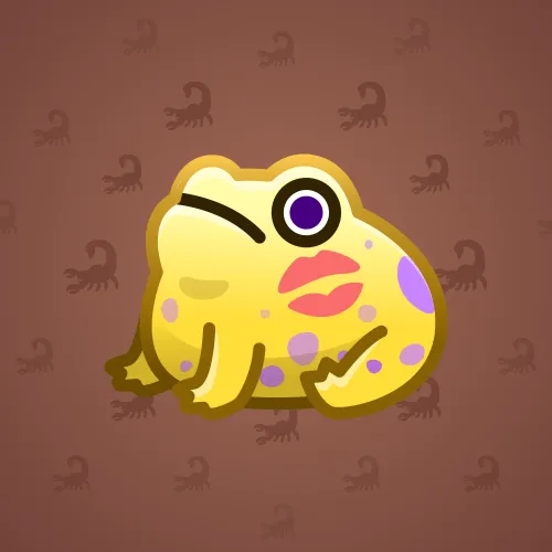 Kissed Frog #11363