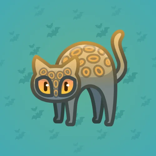 Scared Cat #10879