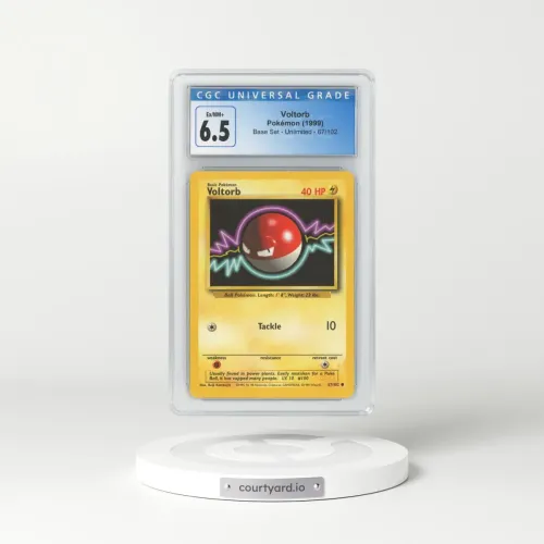 1999 Base Set #67 Voltorb (CGC 6.5 EX-NM+)