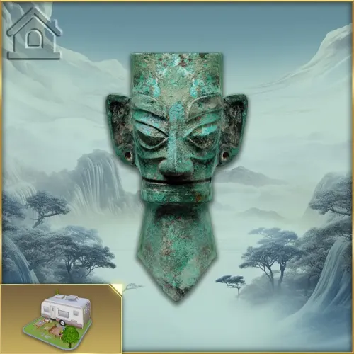 Bronze Human Head #270739