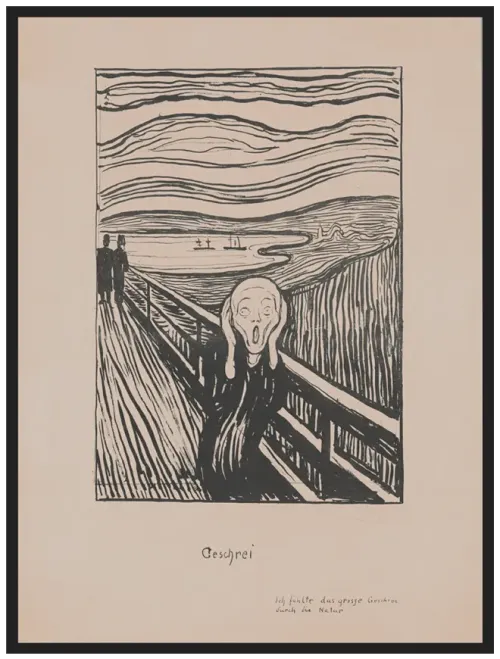 The Scream (1895) litho #279