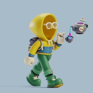 Invisible Friends 3D #3893