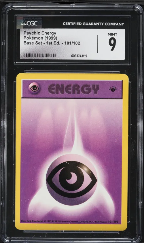 1999 #101 Psychic Energy 1st Edi