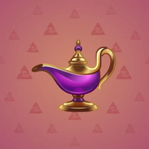 Genie Lamp #4234
