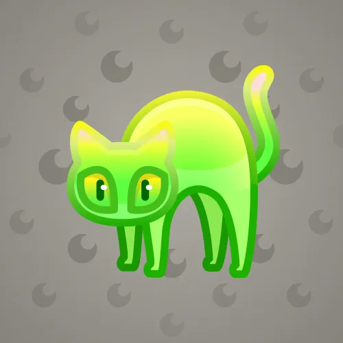 Scared Cat #12003