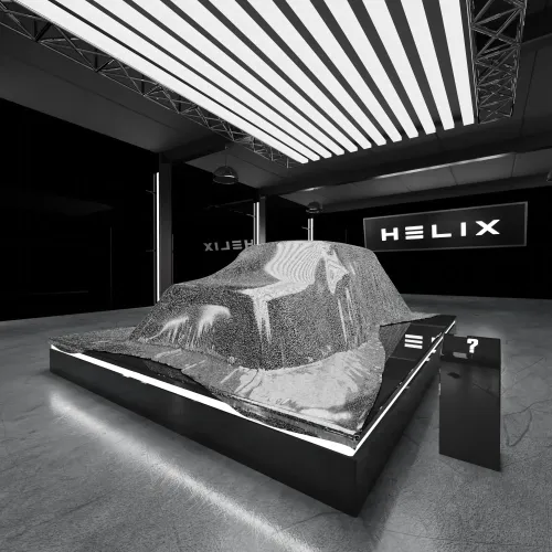 HELIX - MYSTERY CAR PLATINUM #1561