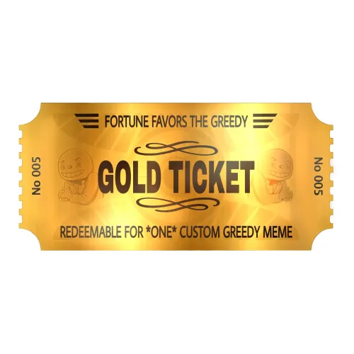 Gold Ticket #5