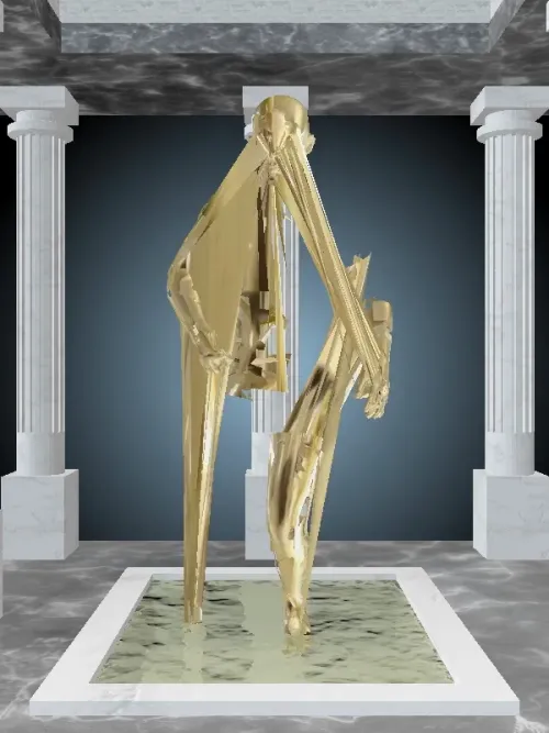 The Injured Fool's Gold Man #5903