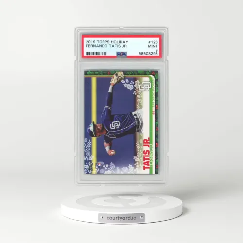 2019 Topps Holiday #126 Fernando Tatis Jr. (PSA 9 MINT)