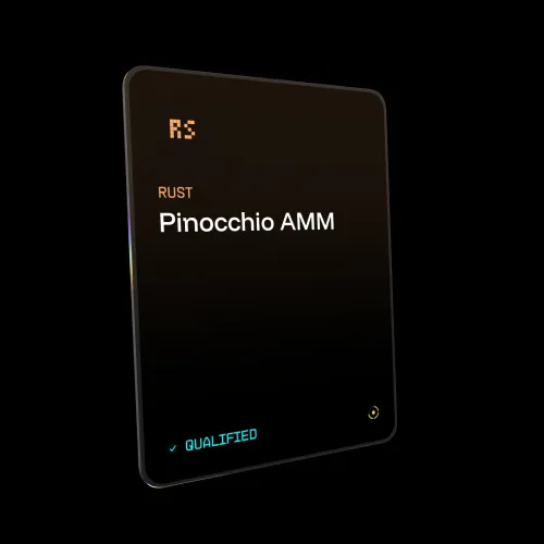 Pinocchio AMM