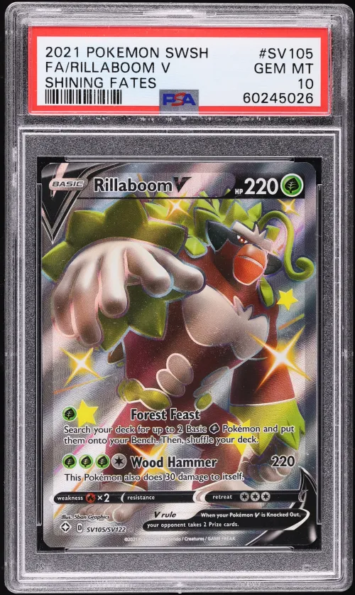 2021 #SV105 Full Art/Rillaboom V