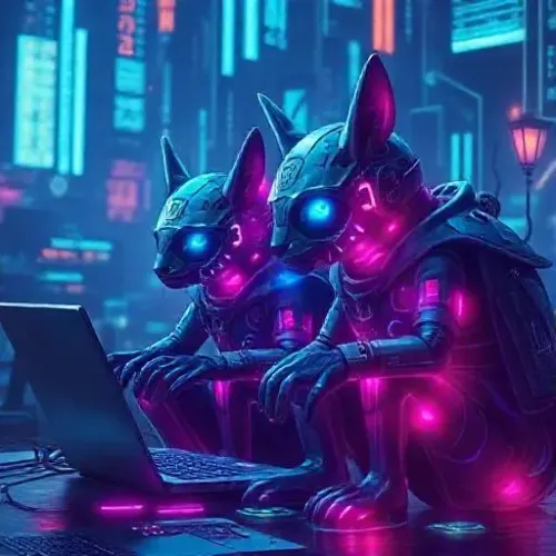 Cyber Hacker Cats #4