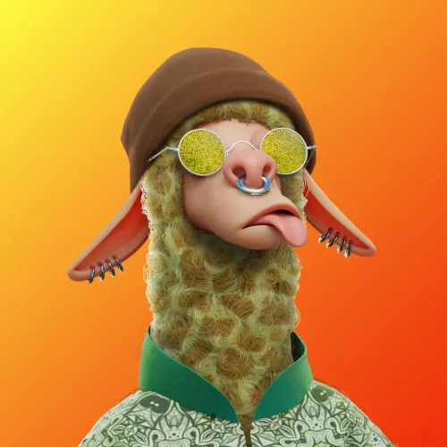 Laid Back Llama #0757