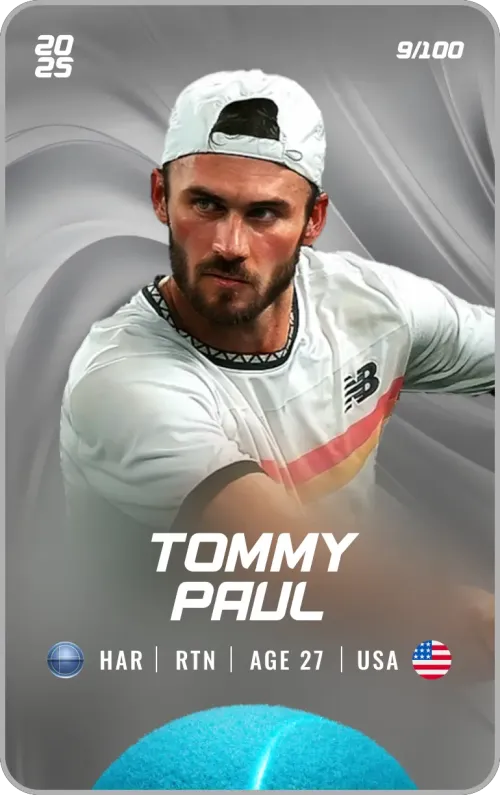 Tommy Paul - Silver - Return #177599