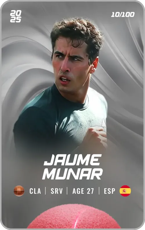 Jaume Munar - Silver - Service #178446