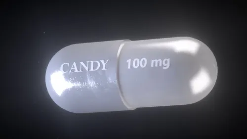 White Candy Pill #1654