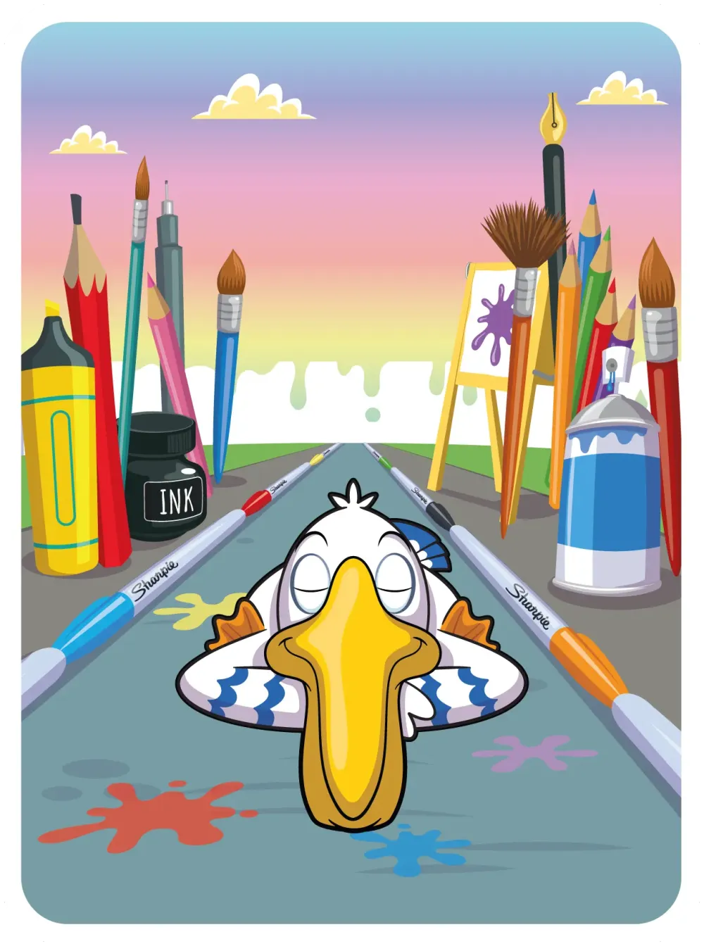 Peaceful Pelican #41980