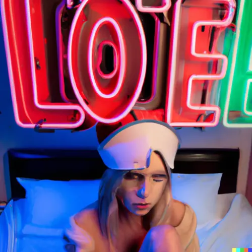 MISS AL SIMPSON X DALL-E 2 - LOST MOTEL 35 #35