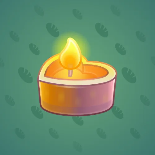 Love Candle #8454