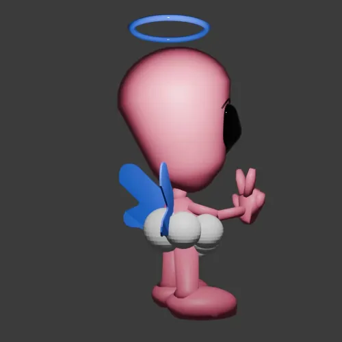 Pink Alien Angel #17