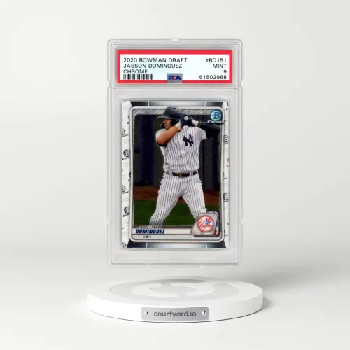 2020 Bowman Draft #BD151 Jasson Dominguez - Chrome (PSA 9 MINT)