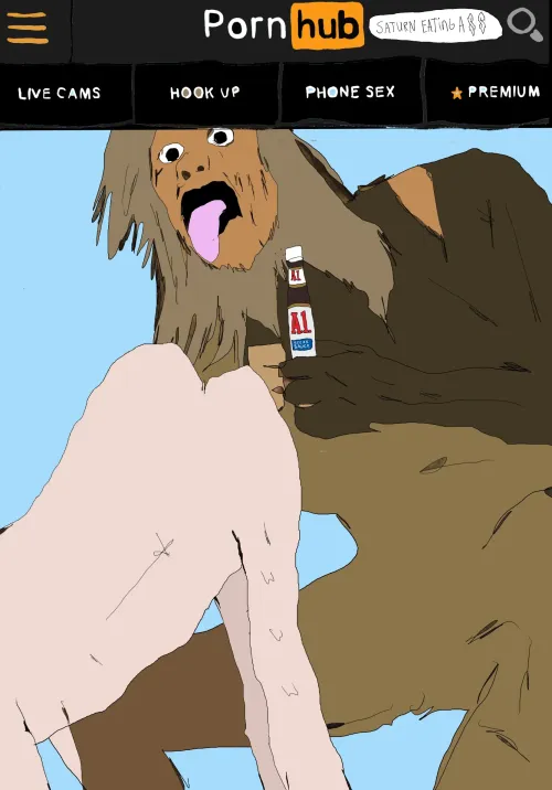saturn devouring ass #156