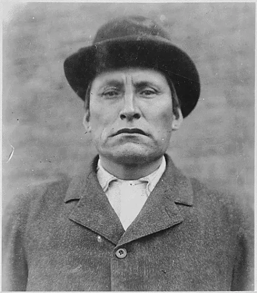 Red Tomahawk, a Yanktonai Sioux policeman at Standing Rock Reservation who may have fired the shot that killed Sitting Bull #24