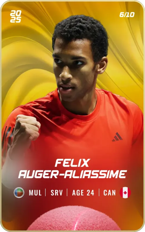 Felix Auger-Aliassime - Gold - Service #178517