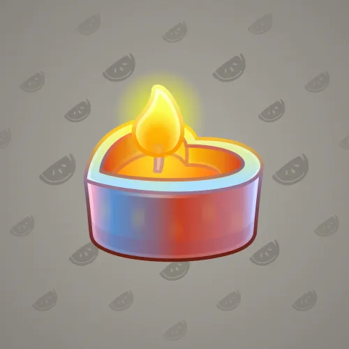 Love Candle #4296