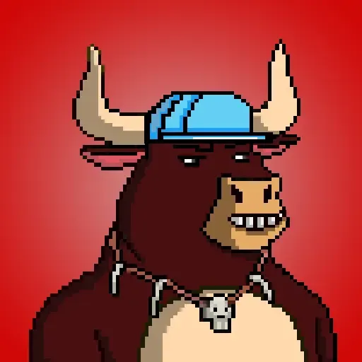 Pixel Crypto Bull society Co #556