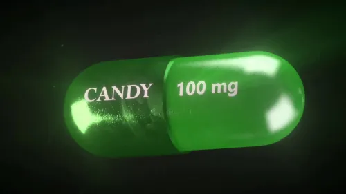 Green Candy Pill #1334