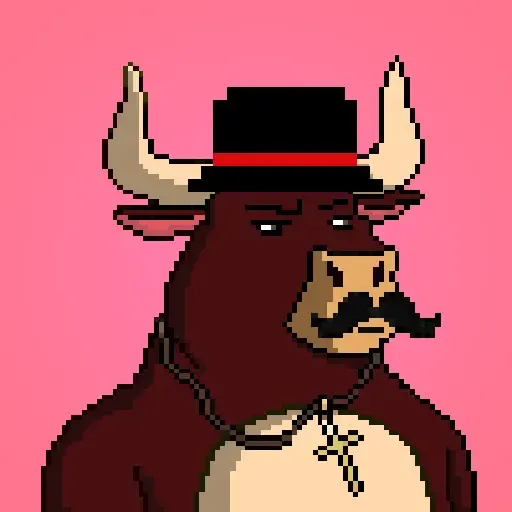 Pixel Crypto Bull society Co #633