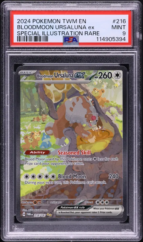 2024 #216 Bloodmoon Ursaluna EX 