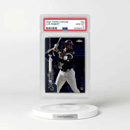 2020 Topps Chrome #60 Luis Robert (PSA 10 GEM MINT)