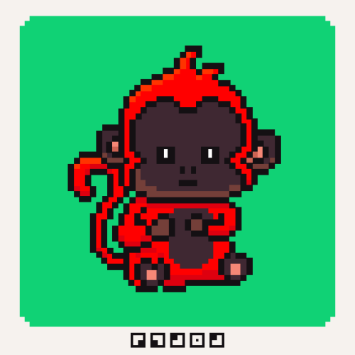 Smol Saramtula Baby Apes #1457