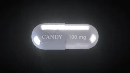 White Candy Pill #2648