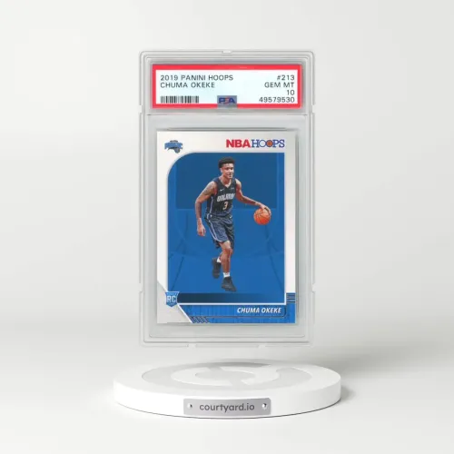 2019 Panini Hoops #213 Chuma Okeke (PSA 10 GEM MINT)