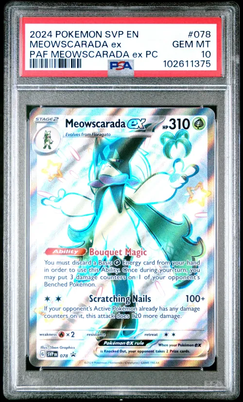 2024 #078 MEOWSCARADA EX PSA 10
