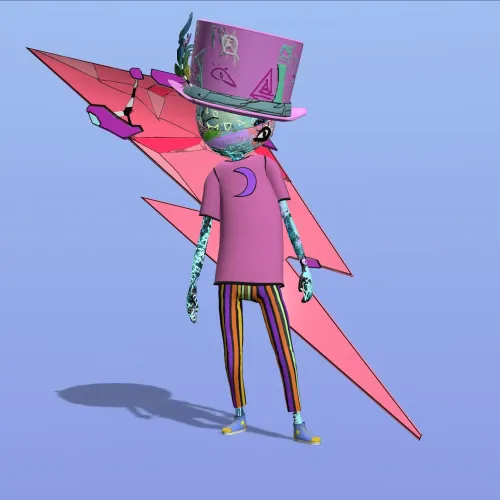 Cloudcrayon NeonKnight #1529