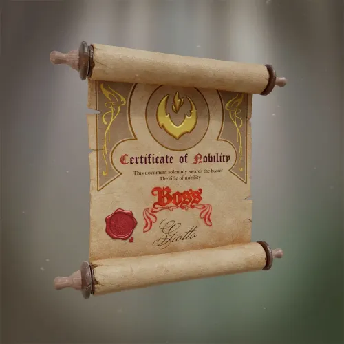 Nobility Deed: Boss 527/750
