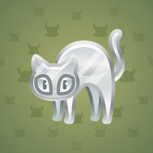 Scared Cat #18638