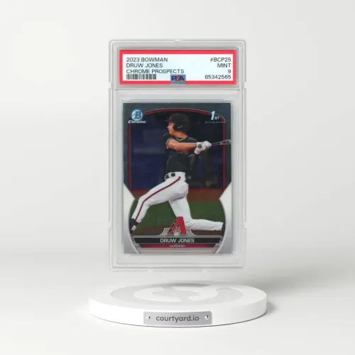 2023 Bowman Chrome Prospects #BCP25 Druw Jones (PSA 9 MINT)