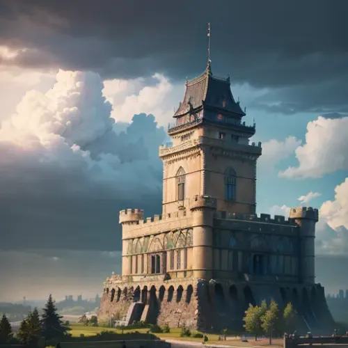 Amazing castle art #496