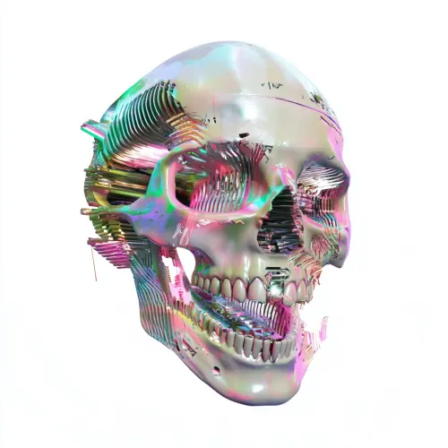 Glitch Skulls #640