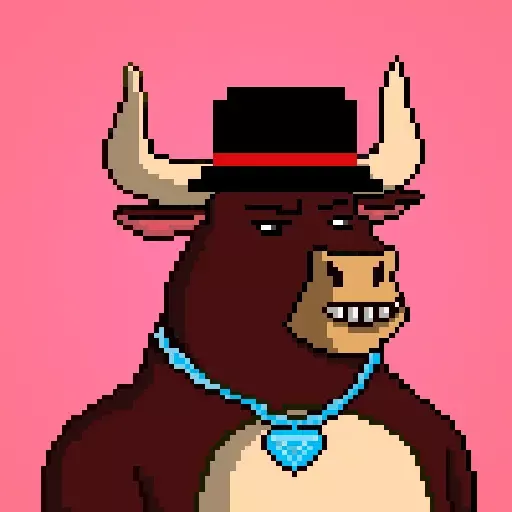 Pixel Crypto Bull society Co #115