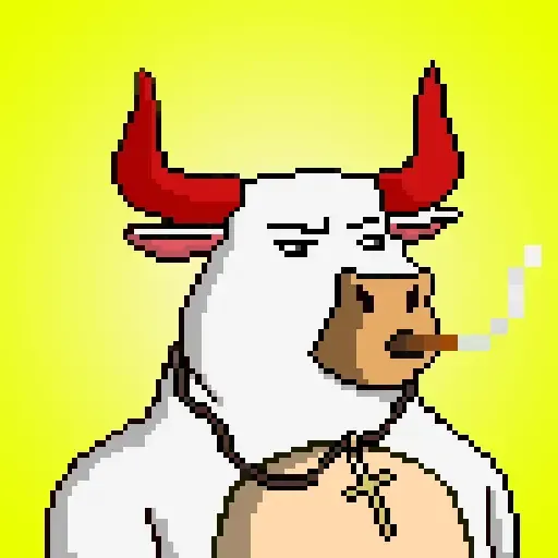 Pixel Crypto Bull society Co #536