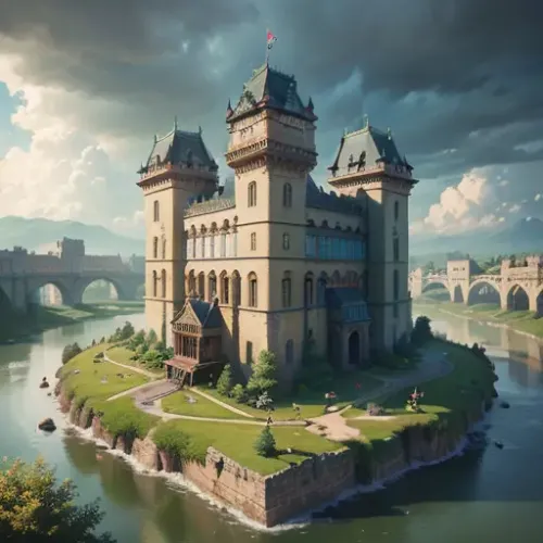 Amazing castle art #730