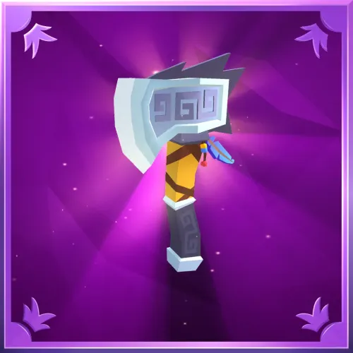 Radiant Steel Axe